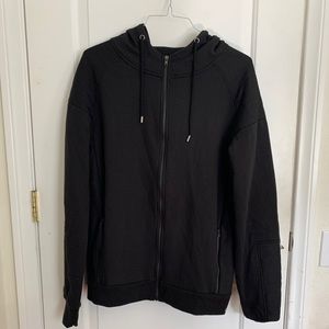 Sovereign Code - Black Zip-up Hoodie - Size L